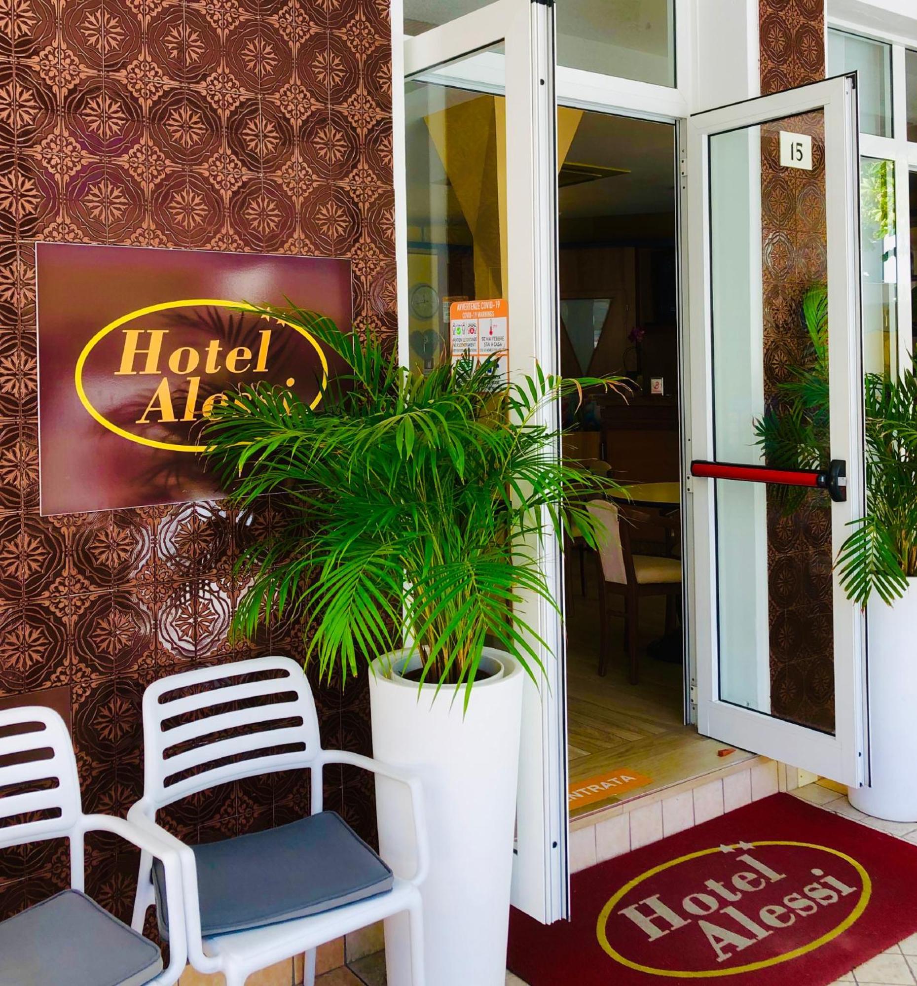 Hotel Alessi** Rímini Exterior foto